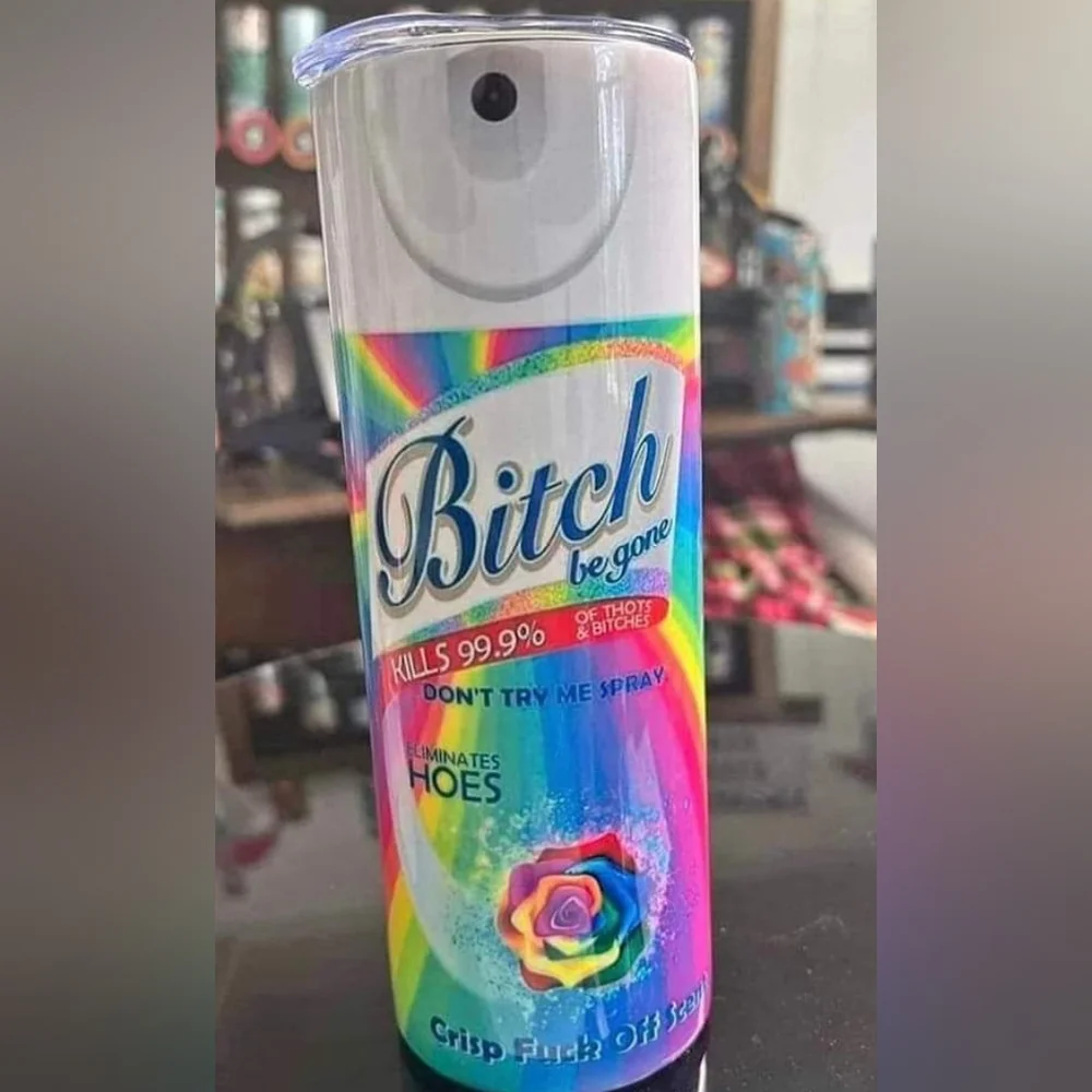 Be gone spray 20oz Tumbler - Picture 1 of 4